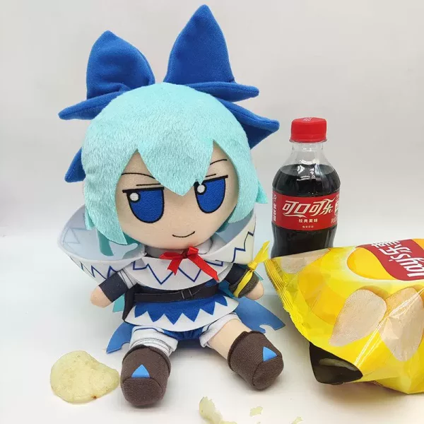Búp bê nhân vật Cirno The Adventures of the Ice Fairy Touhou Project fumo