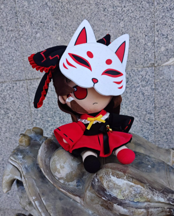 Búp bê nhân vật Reimu mặt nạ cáo Fumo Touhou Project - Ảnh 5