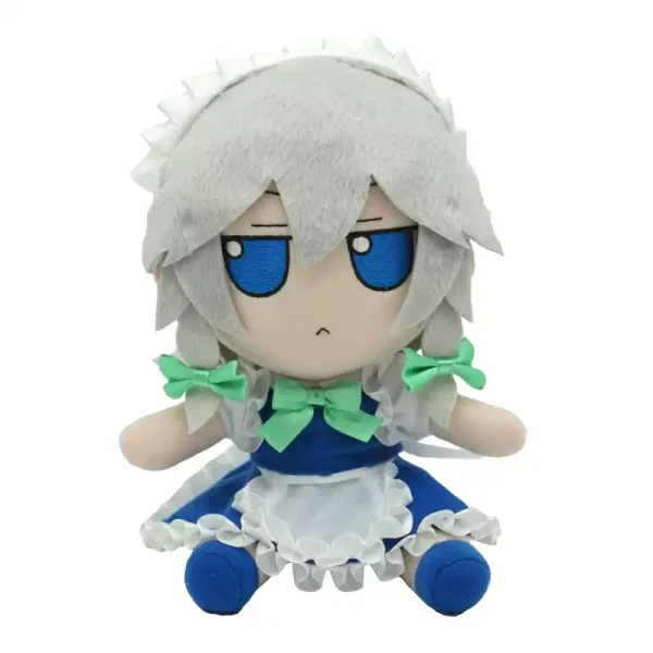 Búp bê nhân vật Izayoi Sakuya nơ xanh Touhou Project fumo - Ảnh 3